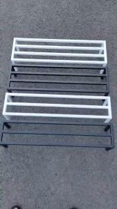 Kệ kê chậu trồng rau ban công sơn tĩnh điện cao cấp siêu bền đẹp - Dài 70cm