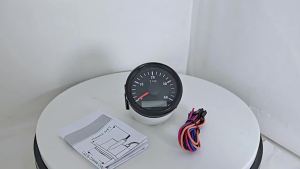 Universal 52mm Tachometer RPM Gauge 0-3000RPM 0-4000RPM 0-6000RPM 0-8000RPM with Red Backlight for Auto Boat Motorcycle 9-32V