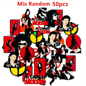 Potdemiel | 20-100Pcs Mike Jackson Dancing King Shoe Charms For Slides Clog Sandals Shoes Decorations Accessories Buckle For Party Gifts