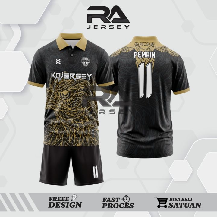 Jersey Bola Motif Batik Desain Jersey Batik JERSEY FUTSAL BATIK