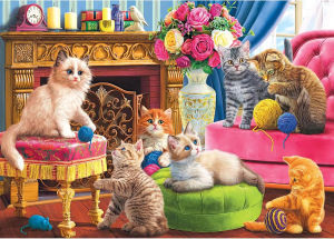 BILIBILI | Jigsaw Puzzles Cute Kitten Paper Puzzle 500/1000 Piece Adult Stress Relieving Game Living Room Bedroom Office Wall Decor