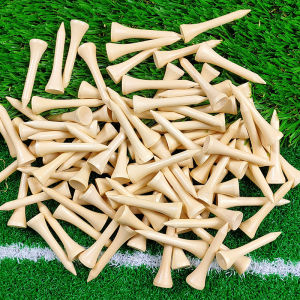 100Pcs/Bag Golf Tees Wood Golf Balls Holder 4 Sizes Available Drop Ship 42mm 54mm 70mm 83mm