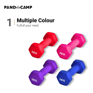 Hexagon Dumbbell Home Weight Lifting Training Equipment Fitness Exercise Gym Workout 1kg 2kg 3kg 4kg