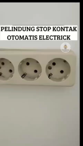 Pengaman Stop Kontak Otomatis Cover Penutup Colokan Listrik Alat Pelindung Penutup Pengaman Stop Kontak Listrik Putar Rotasi Anak