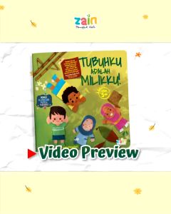Tubuhku Adalah Milikku: Buku Anak Usia 5+ Bonus Flashcard Puzzle