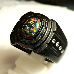 Cincin Kalimaya Black Oval