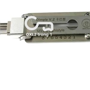 Bộ Dụng Cụ Mở Khóa Đa Năng LiShi 2 Trong 1 SS005 Kiểu Dimple KABA Bộ Chìa Khóa Nhà Dân Dụng Bộ Đầy Đủ Dụng Cụ Mở Khóa Ganzua