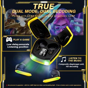 🔥FREE Shipping+COD🔥 Bluetooth Headphone Wireless Headphone Hi-Fi Sound Quality Noise Cancelling Low Latency Sports Gaming In-Ear KS35 Headphone