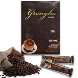 GRENGKO COFFEE Kopi Stamina Pria Tahan Lama 1 Box 10 Sachet Original