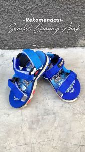 Go Pro Adventure Tayo 02 Sandal Gunung Anak Baby Lm Bb Sendal Lampu Bayi Fashion Anti Selip Ringan di Kaki Anti Licin Size 24-27