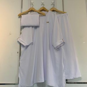 Gamis One Set Adiba Pashmina Rok Kaftan Tunik