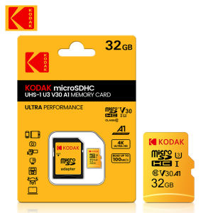 Kodak | Kodak New Micro SD Card 32GB 64GB 128GB 256GB TF Card MicroSD Card Memory Card for Security Camera Dash Cam Smartphones