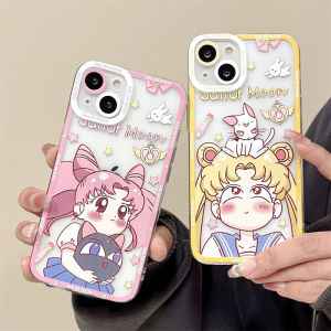 Cute Girl Teenage Girl Phone Case Silicone Full Cover Protection for  13 pro Max 12 11 Female Model 17 Anime 15U Creative 16 New 8 plus 7