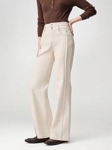 EP YAYING | Quần Jean Chuông Dài Co Dãn Vải Dệt Mịn Tencel