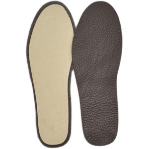 Ultra-Thin Genuine Leather Shoe Insole Non-Slip Wear-Resistant Breathable Sweat-Absorbent Deodorizing for Men and Women