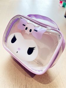 Cute Clow M Wash Bag Fairy Purple Fresh Cosmetic Bag Large Capacity Dormitory Washstand Cosmetics Bag Girl