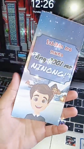 Christmas Ang Pao Money Envelope Customized  or Personalized Witty Messages