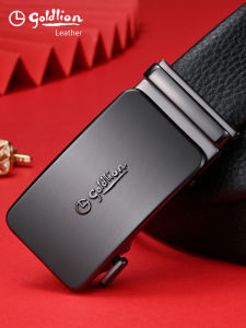 Genuine Leather Auto-Buckle Belt