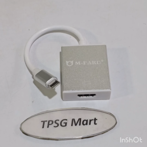 Cáp chuyển Type C ra HDMI dài 20Cm / USB C to HDMI Cable (M Pard chính hãng)