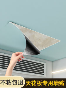 Bedroom Ceiling Wall Stickers Self Adhesive Decorative Waterproof Moisture Proof Mold Resistant Ugly Spot Covering PVC Wall Decals