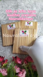 STIK ES KRIM kayu kualitas premium ( per pack )