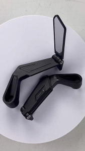 【Hot selling】V3 Full Alloy Lever Guard With Foldable Bar end Mirror 160° Adjustable Open/Close Universal