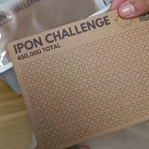 Ipon Challenge Alkansya 2025 2024 Paper Bills Binder Envelope 50 Pesos 20 100 500 1000 Only Chinkee Tan 100K Barya Coins
