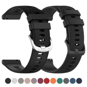 20 22mm Sport Silicone Band For Garmin Venu 4 3 Sq 2 Strap Forerunner 70 570 265 255 245 165 170 Music Vivoactive 4 5 6 Bracelet