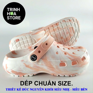 [Sticker ngẫu nhiên] Dép sục nữ big size  siêu nhẹ và bền - TRINH HOA STORE - Hàng chính hãng - TH526-4