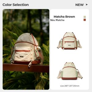 Mr.Ace Homme | Túi Đeo Chéo Quai Vai Phong Cách Retro Bằng Vải Canvas