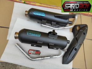 Knalpot Original Speedboy Standar racing Shijiro moncong VARIO PCX NMAX AEROX BEAT SCOOPY GENIO MIO dll