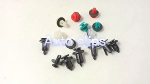 Klip Kancing Plastic Car Buckle Rivet 20 x 10 mm 50 PCS - 1113 - Black