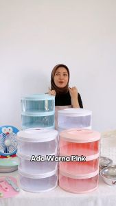 Tudung Saji Susun Makanan Rak Susun Makanan Bahan Tebal