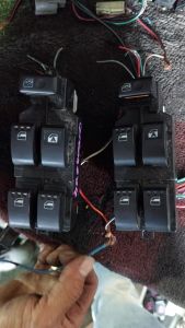 Toyota Passo Power Window Switch Main Suis For Perodua Myvi/Passo Sigle Light - Used Item JAPAN