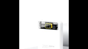 Yaika Power Bank Pengisi Daya Cepat Pintar Kabel 4 Bawaan Dengan Layar LCD 20000mAh BA-1699 - 7CWB0OBK