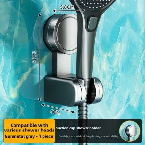 Suction Cup Shower Head Holder No Drilling Required