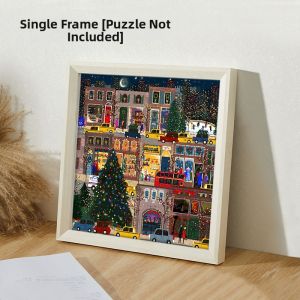 Winter Lamp Puzzle Frame 1000 Pieces Wall-Mountable