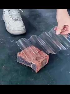 🔥50ปี ไม่เสียหาย🔥แผ่นหลังคาใสๆ แผ่นใส-หลังคา กันน้ำ กันแดด พับไม่หัก งอได้ PC แผต่อต้านเก่าแก่ลง ่นหลังคาโปร่งแสง กระเบื้องหลังคา แผ่นหลังคาใสเรียบ แผ่นหลังคาใสใยแก้ว แผ่นโพลีหลังคา หลังคาใสลอนคู่โพลีคาร์บอเนต แผ่นใสหลังคาใส plastic roof sheets