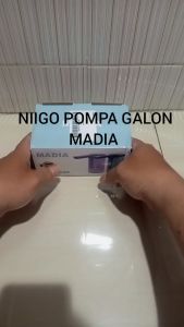 Madia Pompa Galon 2 Tombol Premium: Pompa Air Minum Dispenser Elektrik USB Charger