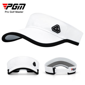 PGM MZ027 Golf Cap Mens and Womens Headless Sunshade Hat with Inner Sweat Absorbing Lining Adjustable Size Outdoor Golf Accessories