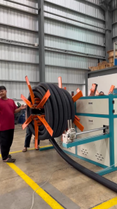 PIPA HDPE SPIRAL PERFORATED (SWC) PIPA DRAINASE AIR BERLUBANG UKURAN 4 INCH (ID100MM)