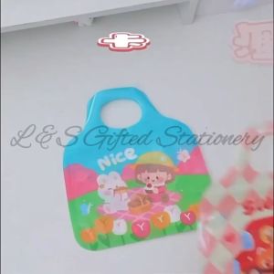 L&S Gifted Stationery Childrens Day Cute Cartoon Gift Bag Birthday Gift Bag Goodie Packaging Bag Christmas Gift Bag