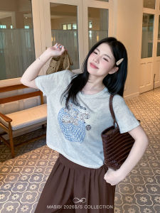 MASISI | Loose Stomach Covering Slimming T-Shirt
