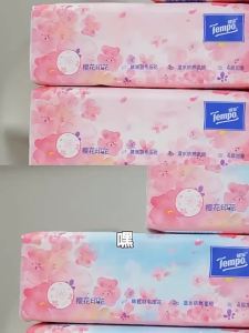 Tempo | Cherry Blossom Printed Soft Tissue 4 Layers 16 Packs