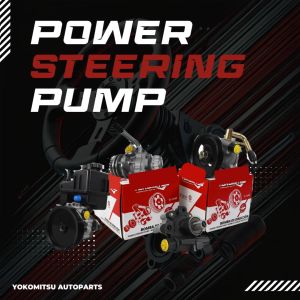 ปั๊มพวงมาลัยพาวเวอร์ TOYOTA AVANZA เครื่อง 1.3 K3VE ปี 2003-2006 ยี่ห้อ YOKOMITSU รับประกัน 6 เดือน (RTSP8070)