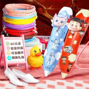 XIONGBUFAN | Childrens 3D Printing Pen Low Temperature Drawing Toy Educational DIY Gift
