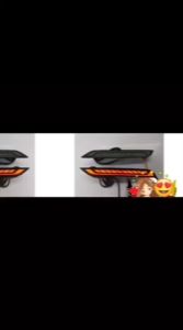 LAMPU LED REFLEKTOR BUMPER BELAKANG INNOVA ZENIX 2023 2024 2025 2026 UP WELLCOME LIGHT 3 FUNGSI REFLECTOR MATA KUCING LAMPU(HARGA SEPASANG) MIKA SMOKE