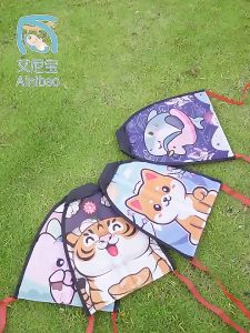 LYZRC Kite Childrens Rubber Band Elastic Gliding Small Kite Outdoor Sports Toys Baby Flying Kites