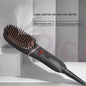 Máy Làm Thẳng Tóc Mini Điện Đa Chức Năng Làm Nóng Nhanh Sử Dụng Được Cho Tóc Khô Và Tóc Ướt Màn Hình LED 100-210V ° C Điều Chỉnh Nhiệt Độ