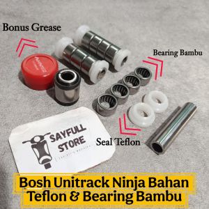 Bosh Monoshock Unitrack Ninja R Ss Set Bosh Lengan Ayun Full Bearing Bambu Seal Boshing Teflon
